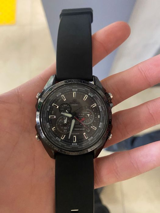 Casio edifice eqs часы наручные спортивные