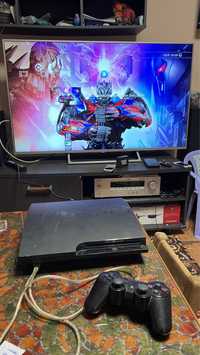 Consola Sony PS3 Slim MODATA+Controller Wireless+Batman Transformers