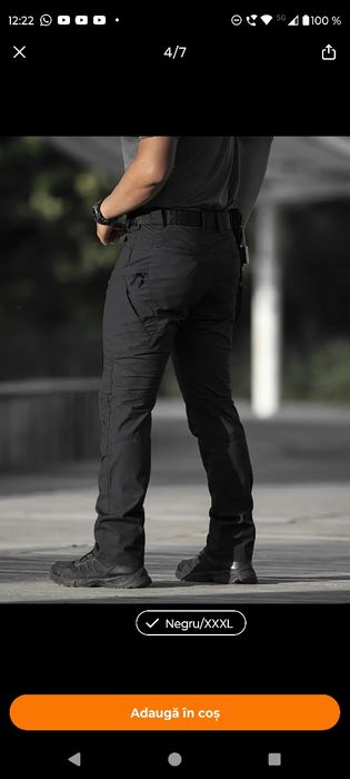 Pantaloni militari tactici firma de paza politie