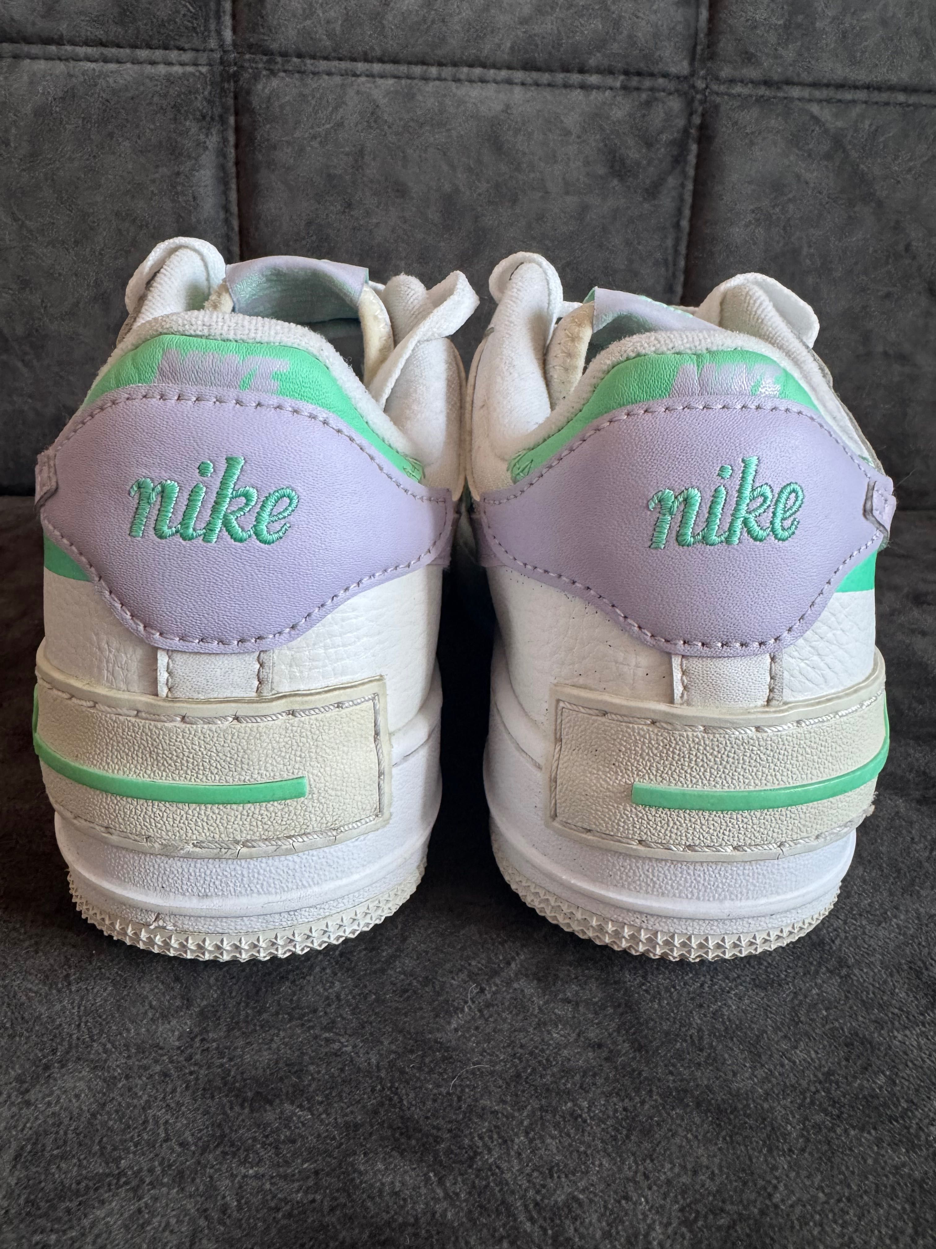 Nike AF1 Shadow WHITE/LILAC/Gren.