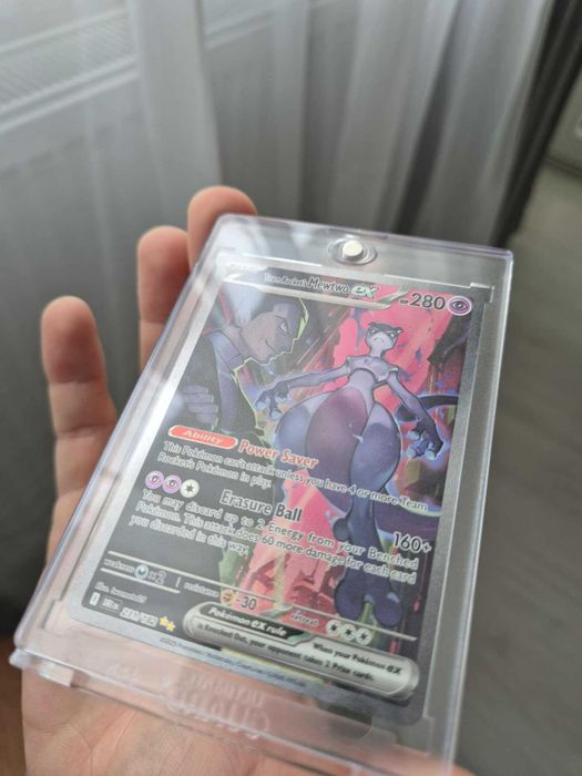 Cartonase Pokemon Team Rocket's Mewtwo EX