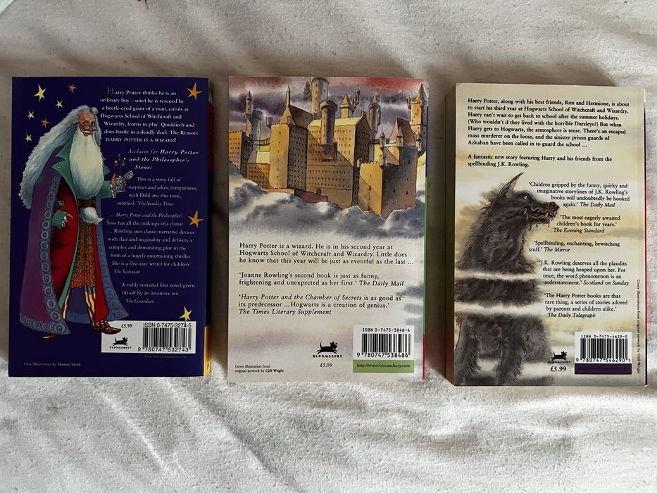 Harry Potter Хари Потър колекция от всички книги от Англия