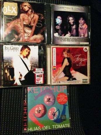 Albume muzica Paris Hilton, Fergie, Ingrid, Las Ketchup, Destiny Child