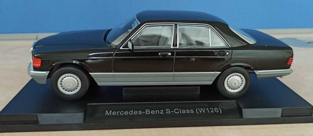 Macheta Mercedes Benz 280 SE S-Class W126 1982 - MCG 1/18