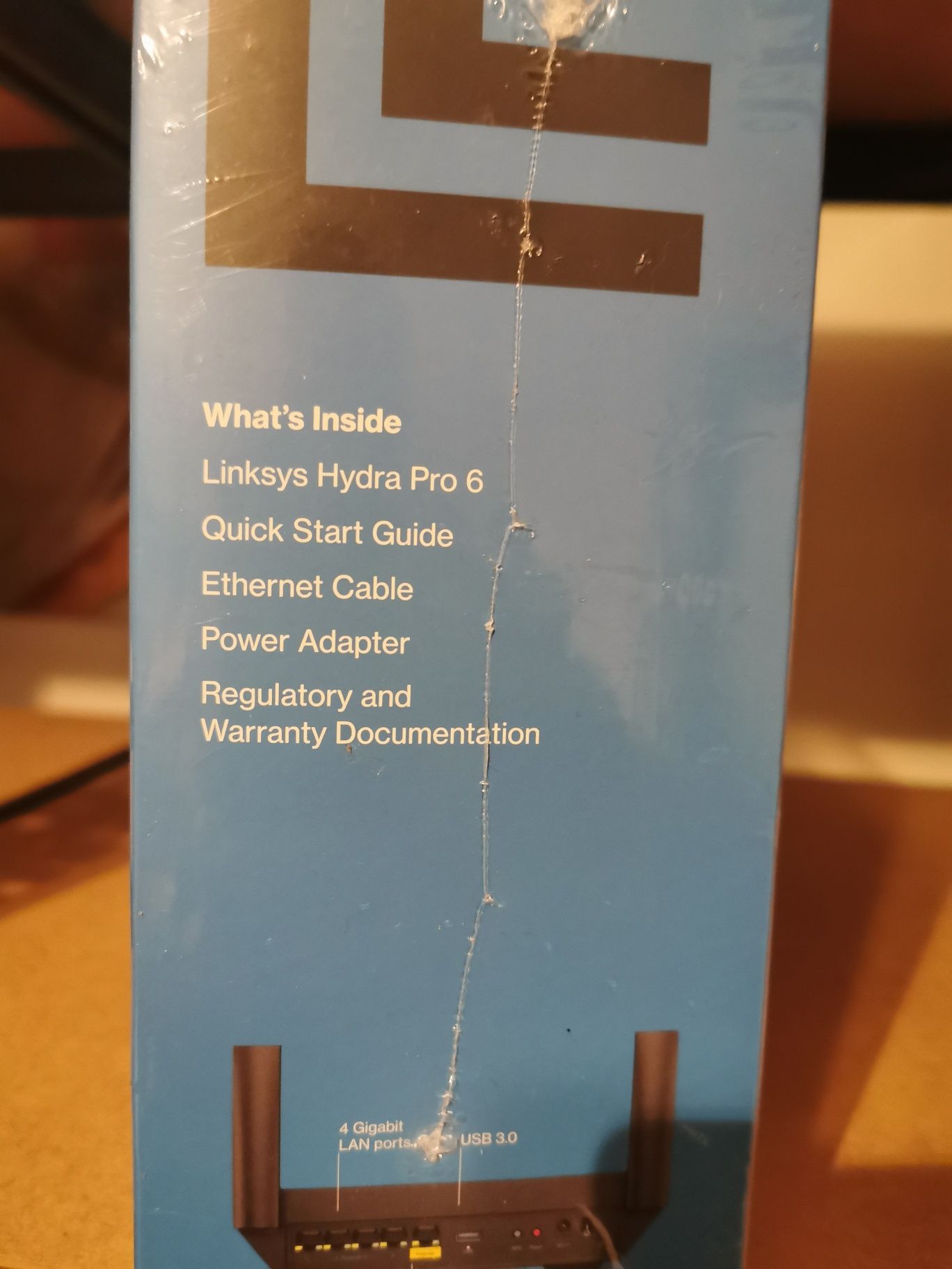 Router Wireless Linksys Hydra Pro 6 MR5500-KE, AX5400, Dual-Band, Wi-F
