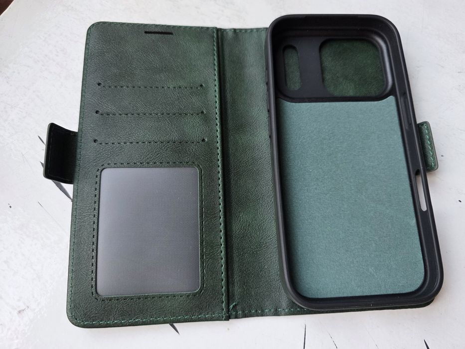 Кейс + калъф тефтер за iPhone 17 Pro