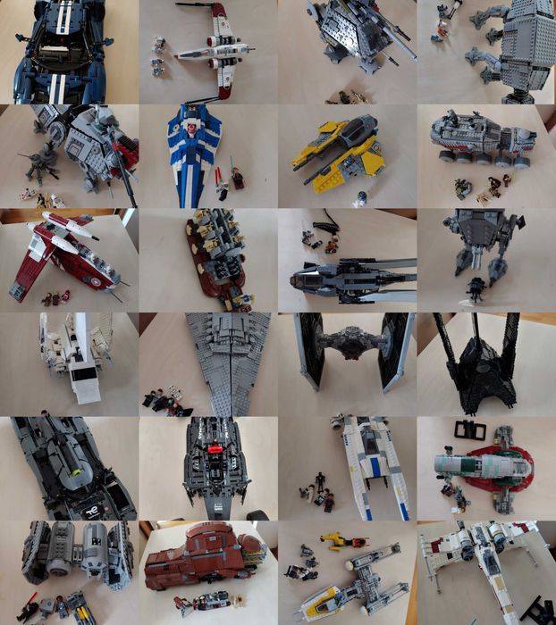 Lot Lego Star Wars + Technic + Dune