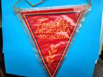 Fanion-Fruntas in Intrecerea Socialista-23,5 -18,3 cm.