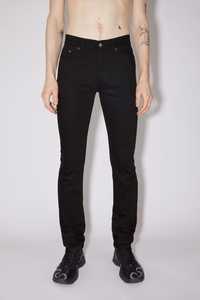 Acne studios Cacharel OFF WHITE jeans north stay black skinny jeans