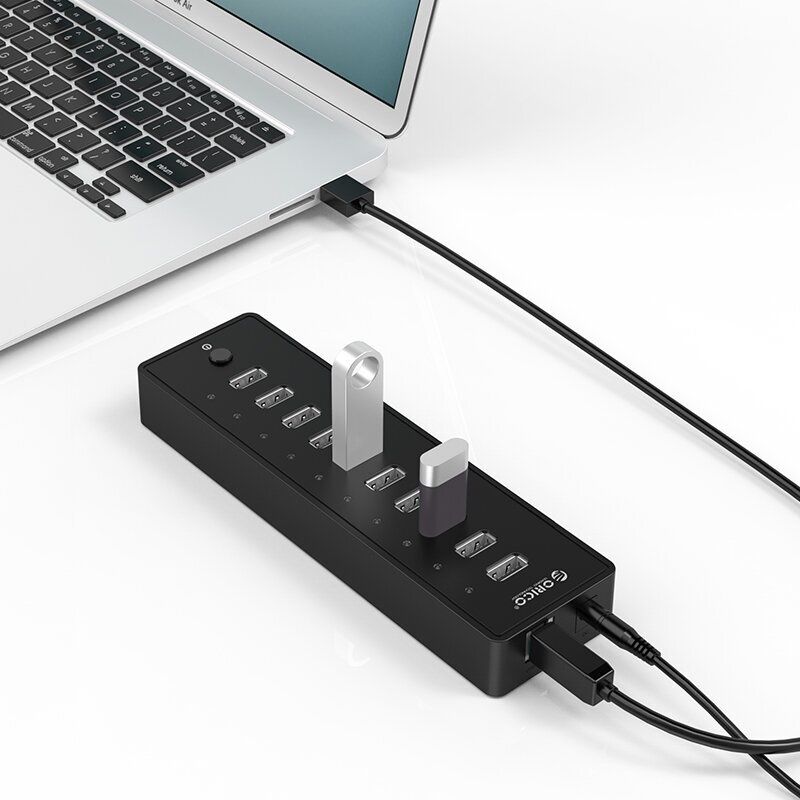 USB хаб 10 портов USB 2.0 Orico