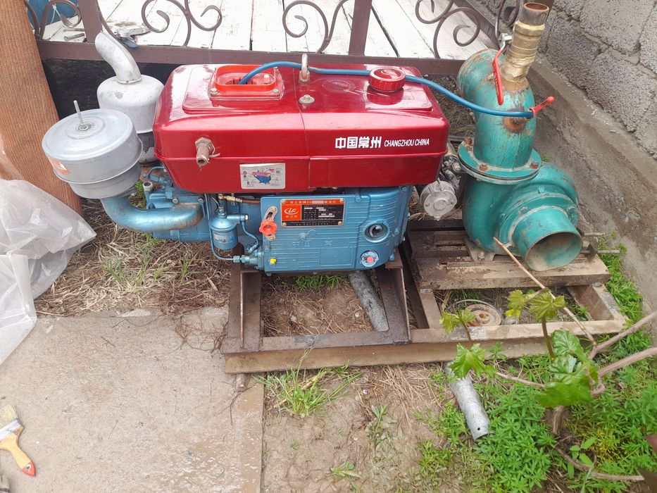 Мотопомпа дизельный