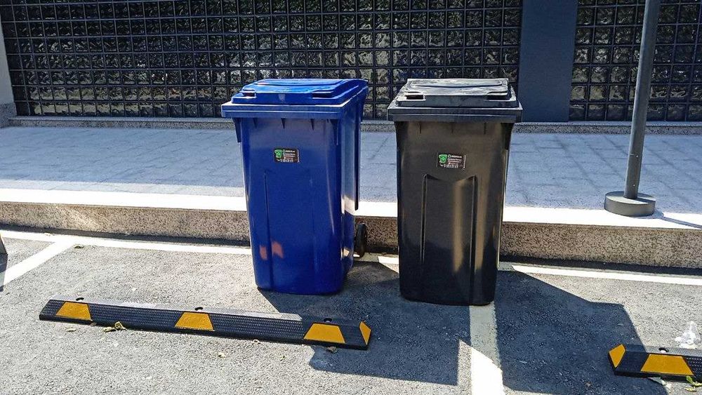 Мусор бак пластмас 120л, 240, 360л