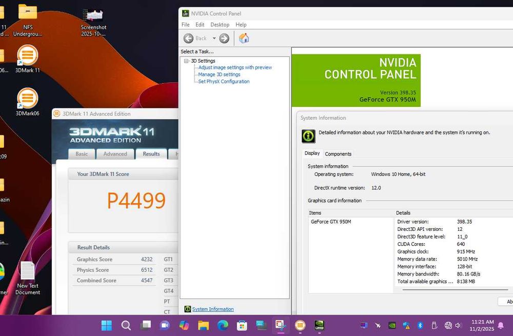 Laptop gaming Asus 16" i7, 12GB RAM, GTX950m, SSD 1000GB, 130W,x550vx