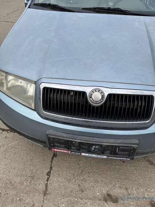 Capota motor SKODA FABIA Saloon 6Y3 1999 - 2007 albastru LF7U