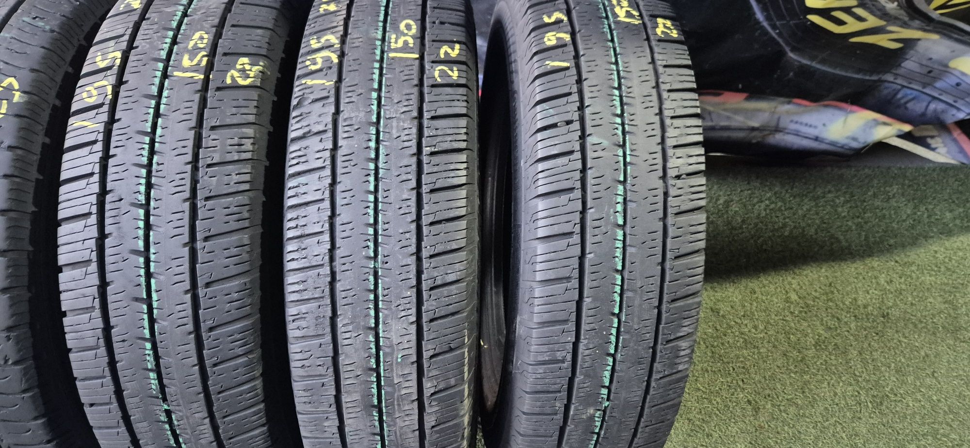 195 75 16c  3xContinental 1xGoodyear