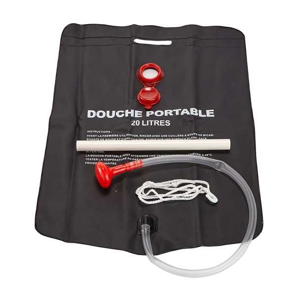 Dus camping foarte eficient. In soare 2-3 ore apa pana la ~ 60 grade