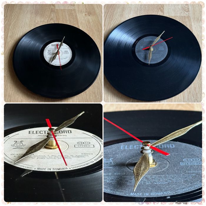 Ceas perete ceas vinil ceas ceasuri vinyl platan ceas disc ceas dj