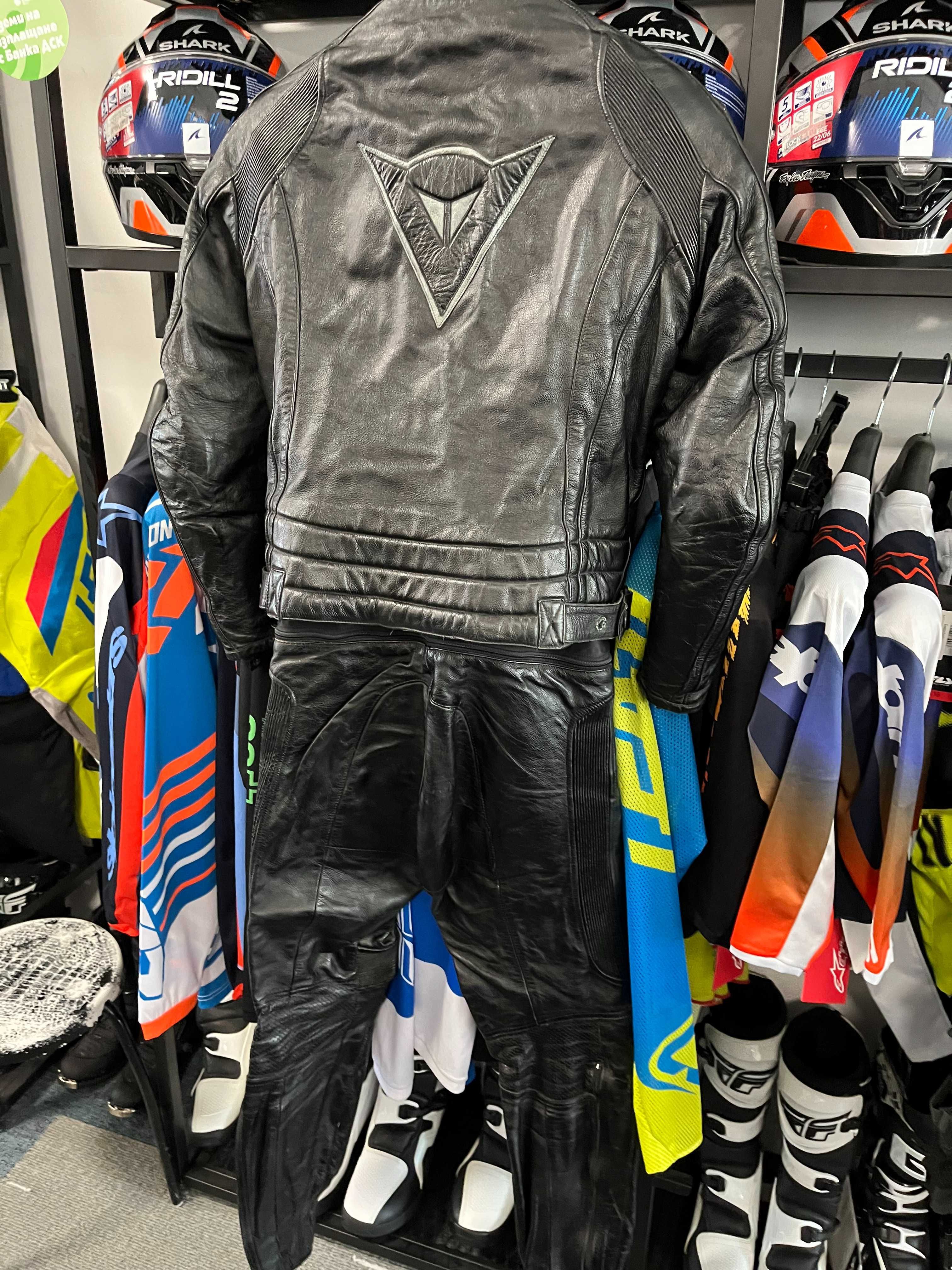 Кожен  оригинален мото  екип DAINESE AVRO,2 части,размер 50-М