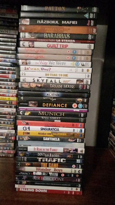 Colecție personala CD și filme originale dvd+ bluray,multe sigilate,ro