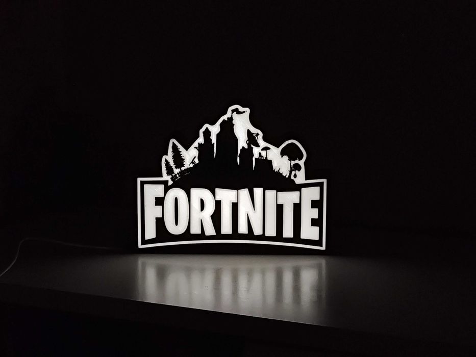3д лампа Fortnite - 3 варианта