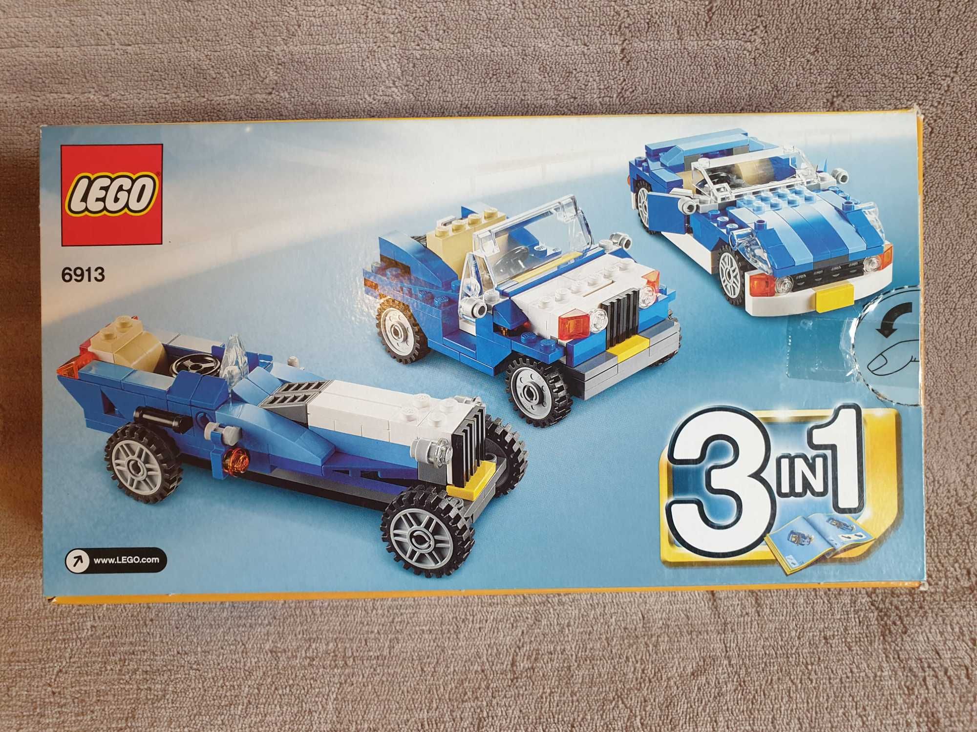 Lego Creator 3in1,  Lego 6913, pt.6-12 ani