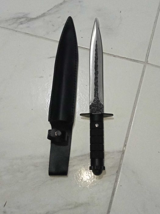 Cutit Pentru ,Injunghiat porci,Transat, Bucatarie cu doua Taisuri+Husa