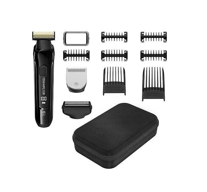 Ел. машинка за подстригване Rowenta TN6201, Водоустойчив тример 3в1