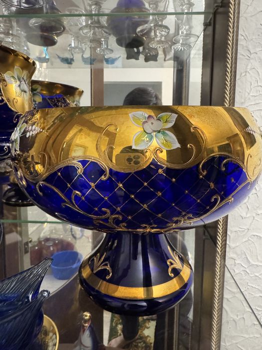 Богемский хрусталь (сервантное хранение! Ссср)