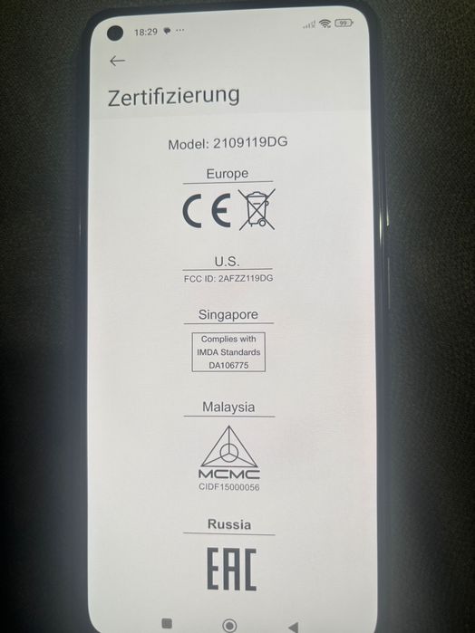 Xiaomi 11 Lite 5G NE
