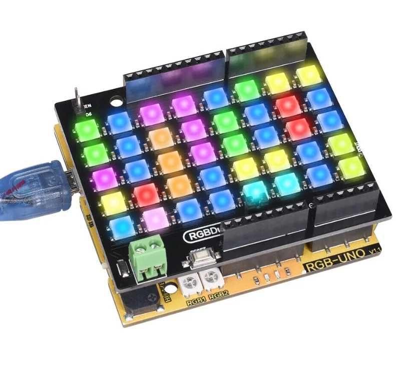 GBDuino UNO V1.1 + RGB светодиодная панель