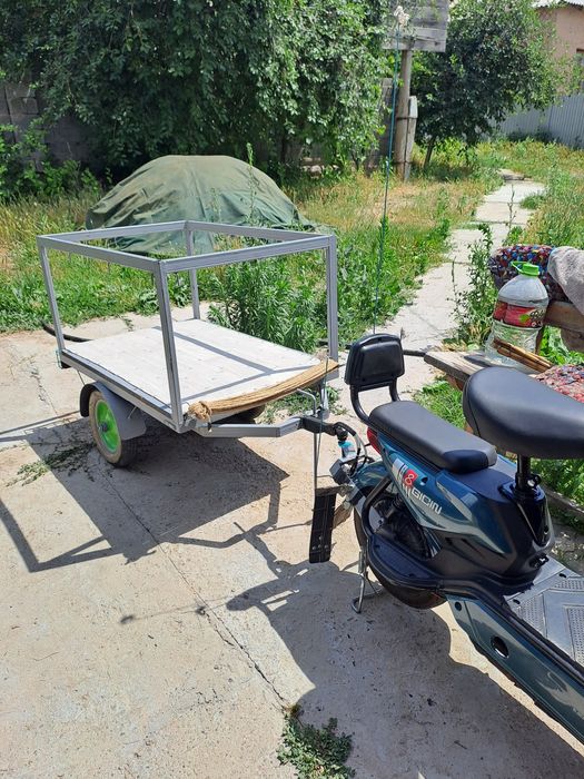 Мото  прицепам ,  электрическй  новый