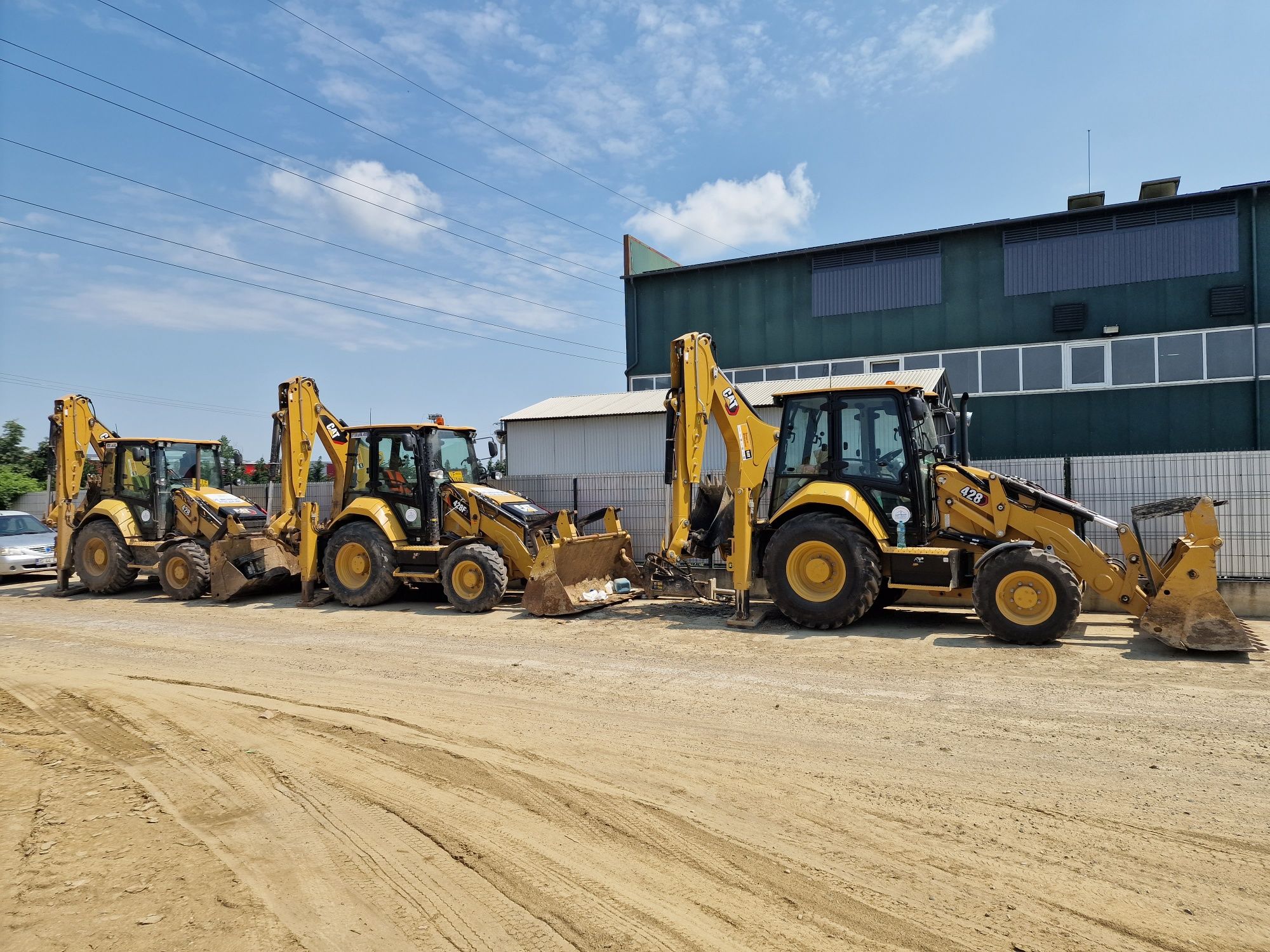 Inchirez Buldoexcavator, excavator, buldo, miniexcavator