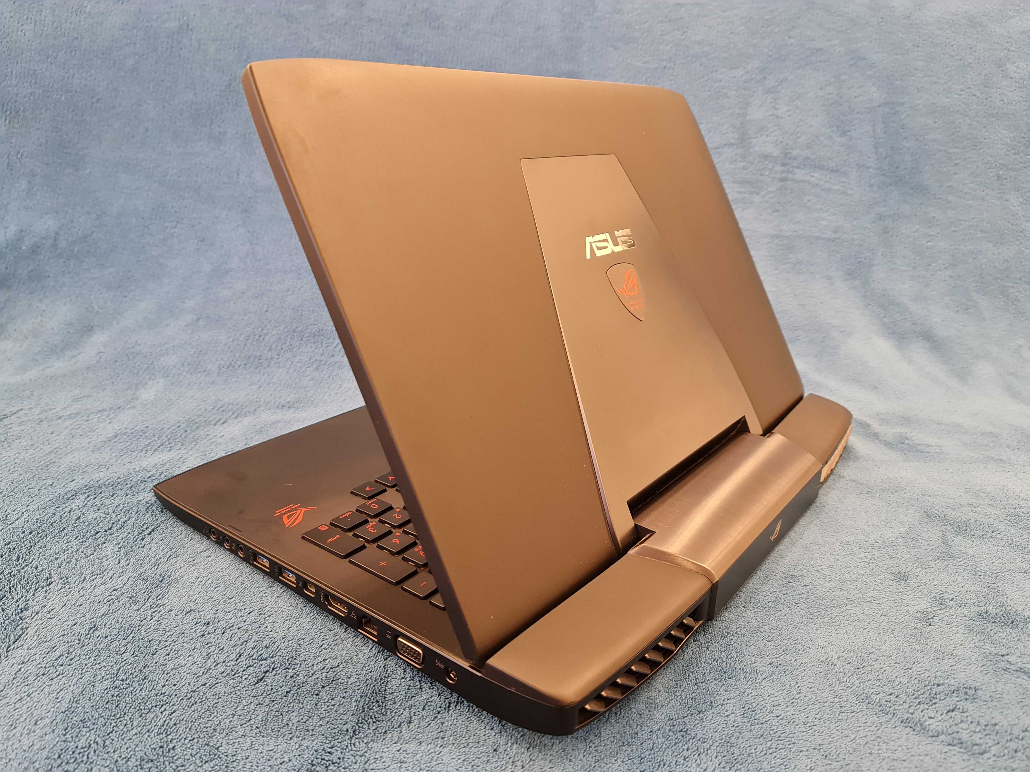 Laptop gaming ASUS ROG , intel core i7- video nvidia ,ram 24 gb, 17,3"
