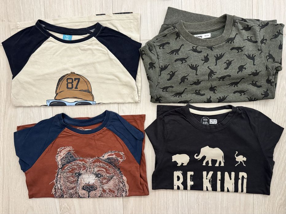 Set de 4 bluze sau 2 hanorace 6-7 ani