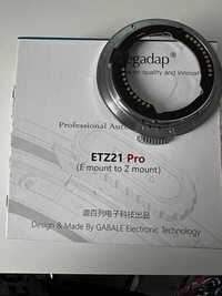 Adaptor Megadap ETZ21 Pro (Nkn Z - Sony E/FE)