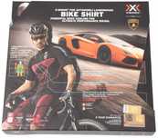 X-Bionic for Automobili Lamborghini Bike Jersey Shirt Size L ciclism