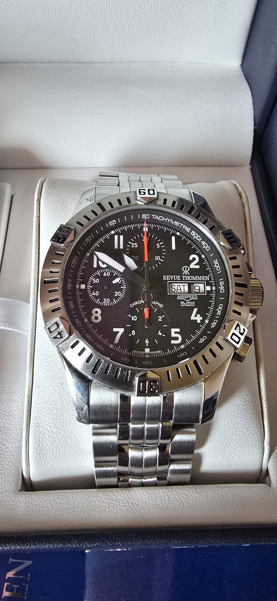 Revue Thommen air speed ETA valjoux 7750