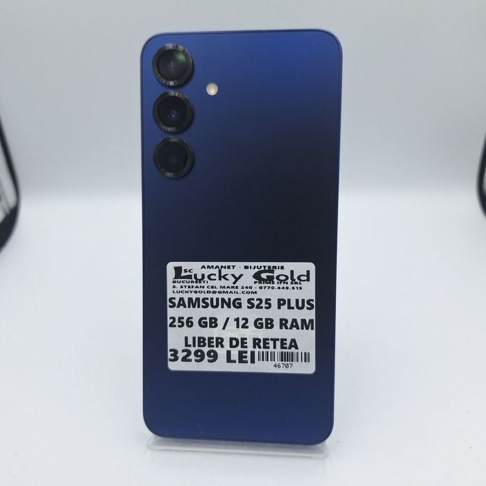 Samsung s25 Plus 256 GB 12 GB RAM factura garanție #46707