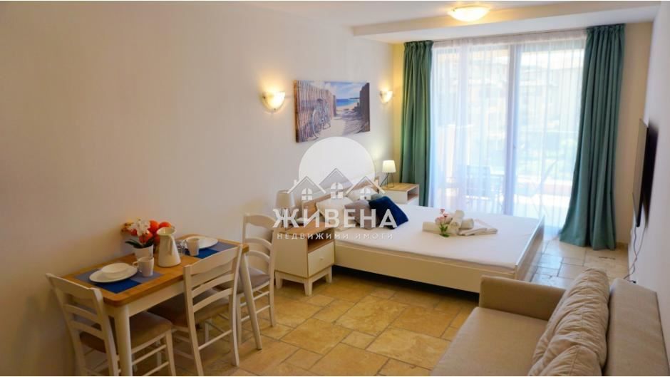 Продава обзаведен 1-стаен апартамент, с.Топола, 45 кв.м