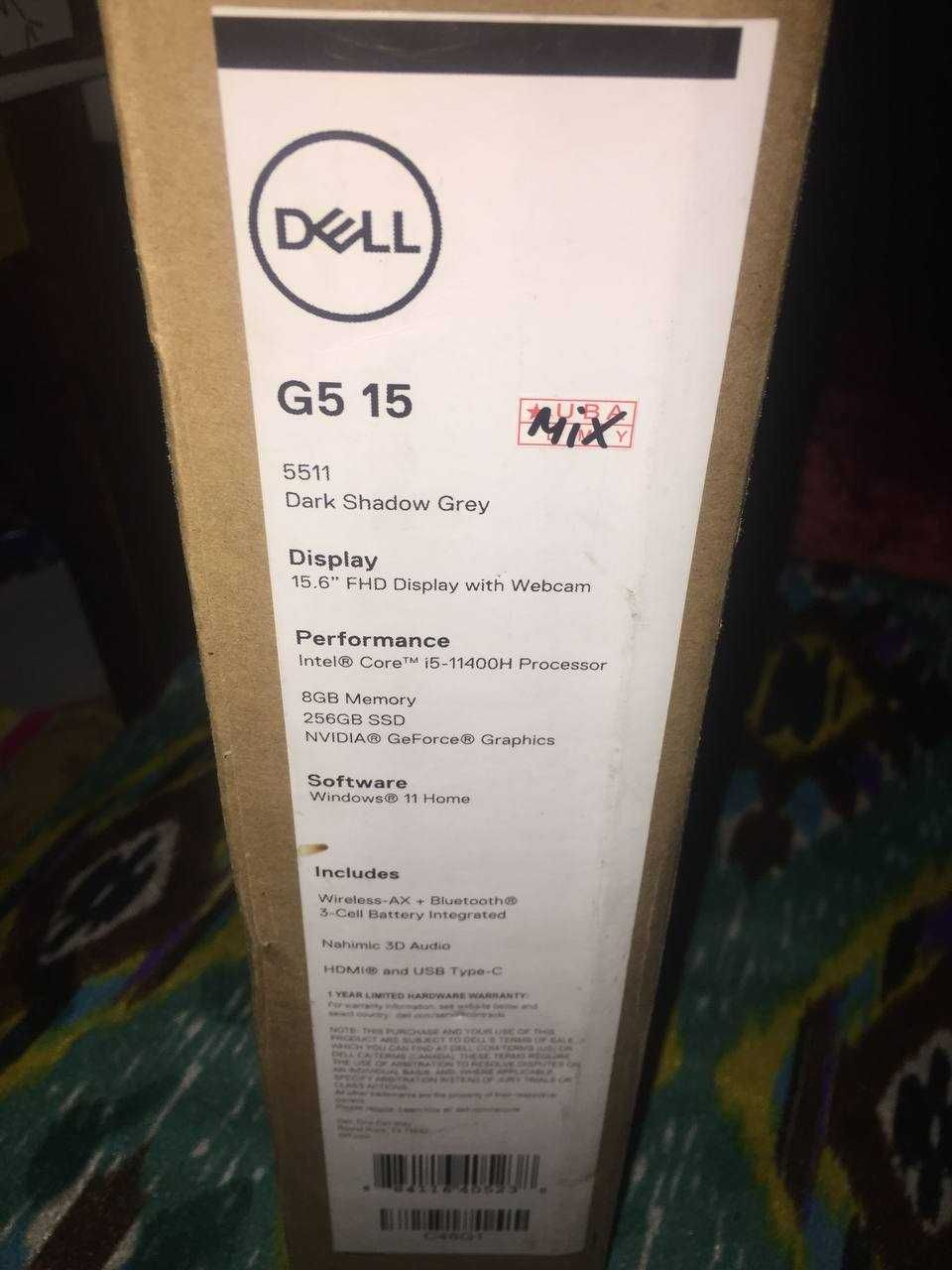 Dell G15 5511 Dark shadow grey