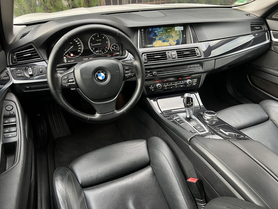 BMW F10//520D//FACELIFT/HeadUp/Harman&Kardon/Alb Perlat/Navigatie Mare