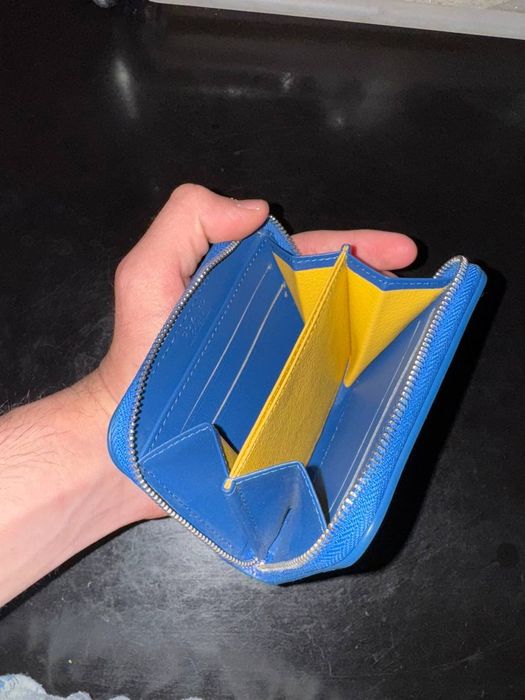 Синие портмоне Goyard