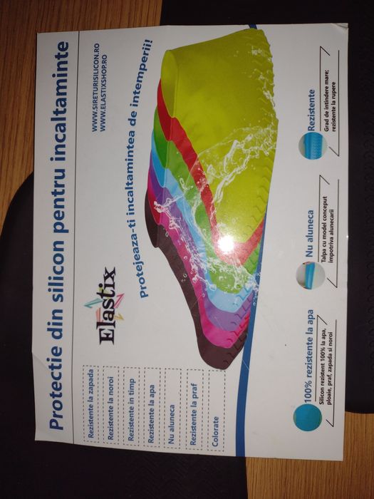 Protecție de silicon pentru încălțăminte 35-39