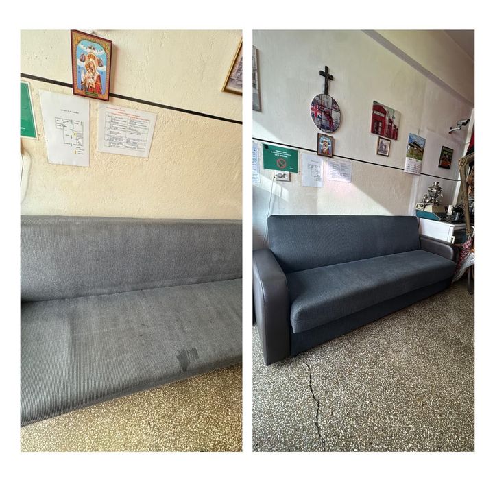 Curatare profesionala cu abur canapele scaune