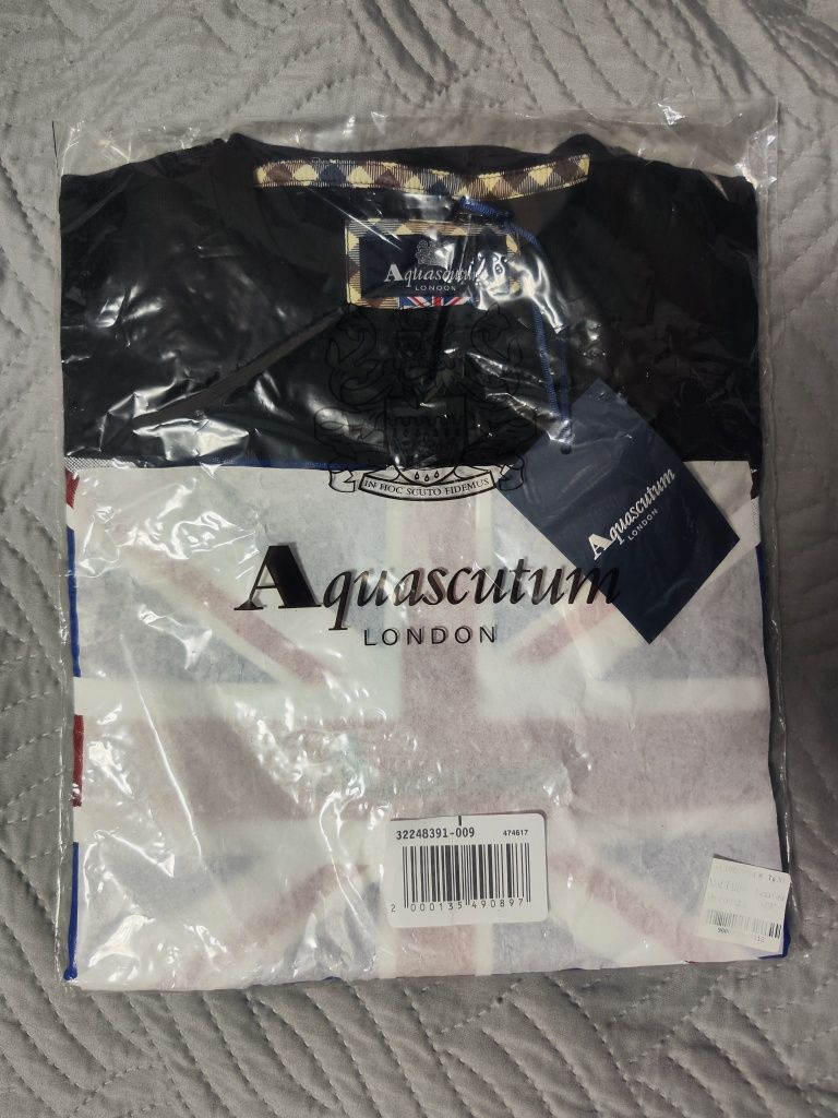 Aquascutum Мъжка тениска L памук