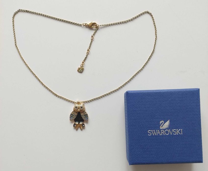 Колие Swarovski 42/1.5X3 CM