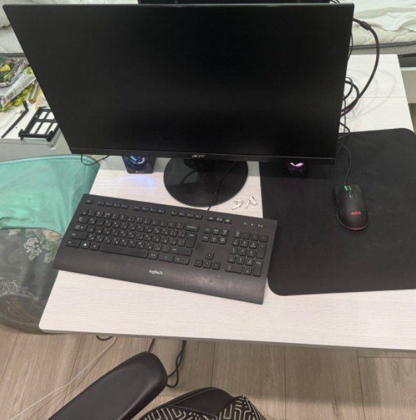 Игровой компьютер пк с монитором