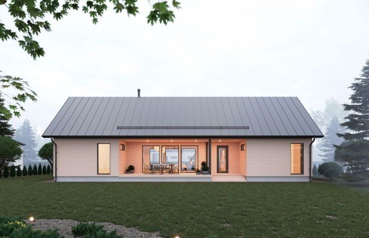 Case pe structura metalica cu panouri sandwich acceptăm și variante