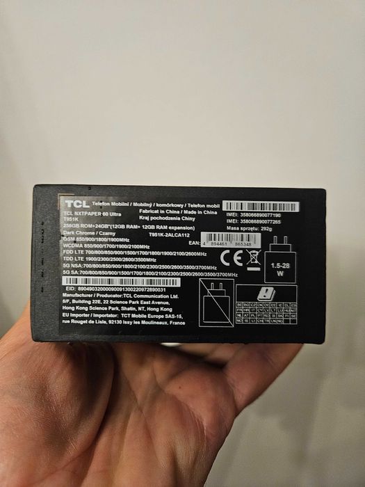 Tcl 60 ultra, 256Gb, nou la cutie, Garantie 30 zile.