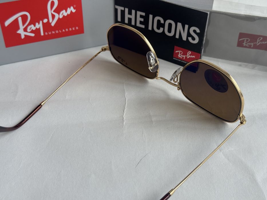 Ochelari de soare RAY BAN 3548N Hexagonal Polarizati Noi